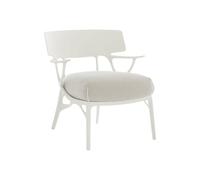 Kartell - Fauteuil rembourré Beige