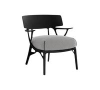 Kartell - Fauteuil rembourré Gris