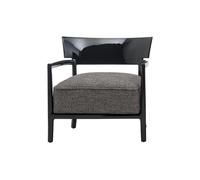 Kartell - Fauteuil rembourré Noir