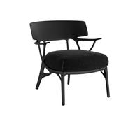 Kartell - Fauteuil rembourré Noir