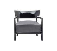 Kartell - Fauteuil rembourré Noir