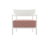 Kartell - Fauteuil rembourré Rouge