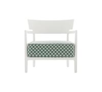 Kartell - Fauteuil rembourré Vert