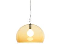 Kartell FL/Y Transparent Pendelleuchte, ambre