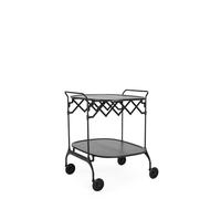 Kartell Gastone, Chariot de Service, Noir