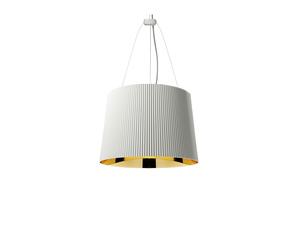 Kartell Gè Sospensione Pendelleuchte, blanc / or