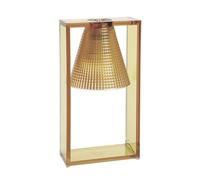 Kartell Lampe De Table Light-Air (Version Sculpté Ambre - Technopolymère Thermoplastique Transparent)