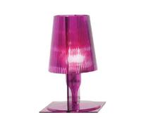 Kartell Lampe De Table Take (Rose - Polycarbonate 2.0 À Partir De Matière Première Renouvelable) Rose