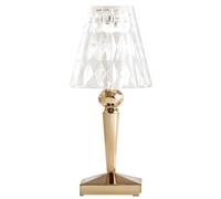 Kartell - Lampe extérieur sans fil rechargeable Or