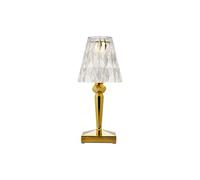 Kartell - Lampe extérieur sans fil rechargeable Or