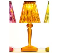 Kartell Lampe LED à poser Battery, Designer Ferruccio Laviani, 13x22x13 cm