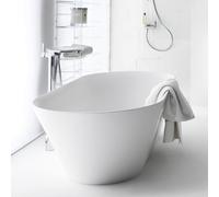 LAUFEN Kartell baignoire H2263320000001 fonte minérale, 1715 x 815 mm, blanc