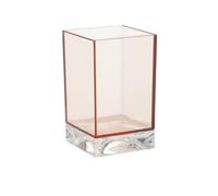 Kartell laufen gobelets 'boxy' matière plastique 70x70x120mm rose poudré - LAUFEN H3823300930001
