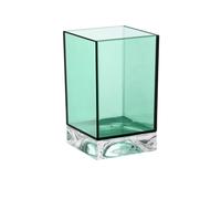 Kartell laufen gobelets 'boxy' matière plastique 70x70x120mm vert émeraude - LAUFEN H3823300920001