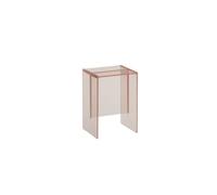 Kartell laufen tabouret 'max beam' plastique 330x280x465mm rose poudré - LAUFEN H3893300930001