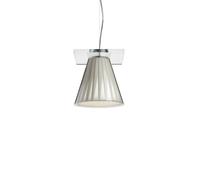 Kartell Light-Air Sospensione Pendelleuchte, abat-jour en tissu beige