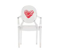 Kartell Lou Ghost Chaise, 2.7 x 37 x 63 cm