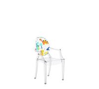 Kartell Lou Ghost Chaise, Plastique, Dino, 2,7 x 37 x 63 cm