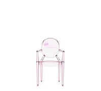 Kartell Lou Ghost Chaise, rose, 2.7 x 37 x 63 cm