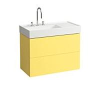 Kartell meuble sous- H4076180336441 60x88x45cm, 2 tiroirs, senfgelb