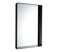 Kartell Miroir mural Only Me - noir brillant - L