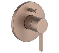 Kartell mit bain-douche à enc avec simibox avec inverseur pvd or rosé brossé - LAUFEN H3213361680001