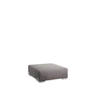 KARTELL pouf PLASTICS DUO 7090 (Gris - Tissu Nilo)