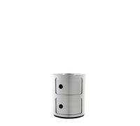 Kartell Rangement Componibili - 2 compartiments - chrome