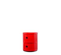 Kartell Rangement Componibili - 2 compartiments - rouge