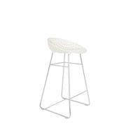 Kartell - Tabouret de bar Blanc