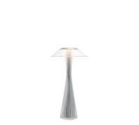 Kartell Space Akku Tischleuchte, chromé