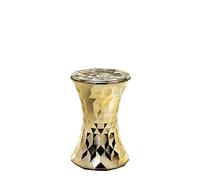 KARTELL tabouret STONE MÉTALLISÉS PRECIOUS COLLECTION (Or - Polycarbonate métallisé)