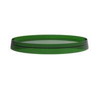 Kartell tablette ronde transparente vert - LAUFEN H3983350920011