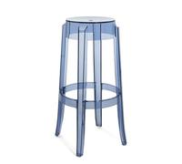 Kartell - Tabouret haut empilable Bleu