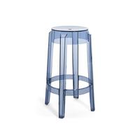Kartell - Tabouret haut empilable Bleu