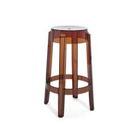 Kartell - Tabouret haut empilable Marron