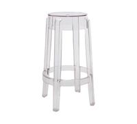 Kartell - Tabouret haut empilable Transparent