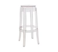 Kartell - Tabouret haut empilable Transparent