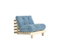 KARUP - Fauteuil convertible Bleu