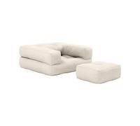 KARUP - Fauteuil convertible enfant Blanc