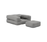 KARUP - Fauteuil convertible enfant Gris