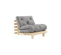 KARUP - Fauteuil convertible Gris