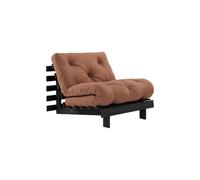 KARUP - Fauteuil convertible Marron