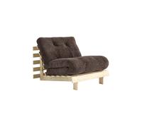 KARUP - Fauteuil convertible Marron