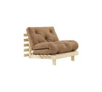 KARUP - Fauteuil convertible Marron