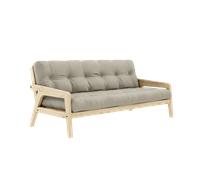 Karup Grab Canapé-lit en Pin Laqué Transparent/914 Lin
