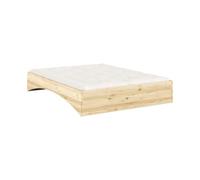 KARUP - Lit double Bois naturel