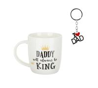 KASANOVA Coffret cadeau papa tasse 380 ml et porte-clés