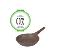 KASANOVA, Poêle anti-adhésive 0% gras, poêle à induction et toutes les plaques de cuisson, avec poignée antidérapante, revêtement antiadhésif, poêle à omelette (20 cm)