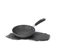 Kasanova Poêle New Petra Dark - Poêle antiadhésive pour toutes plaques de cuisson - ø 22 cm, Grey